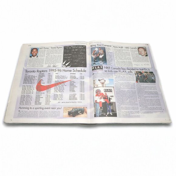 Toronto Sun Newspaper 1995 Raptors Preview Debut Season NBA Basketball Champions - Picture 11 of 11